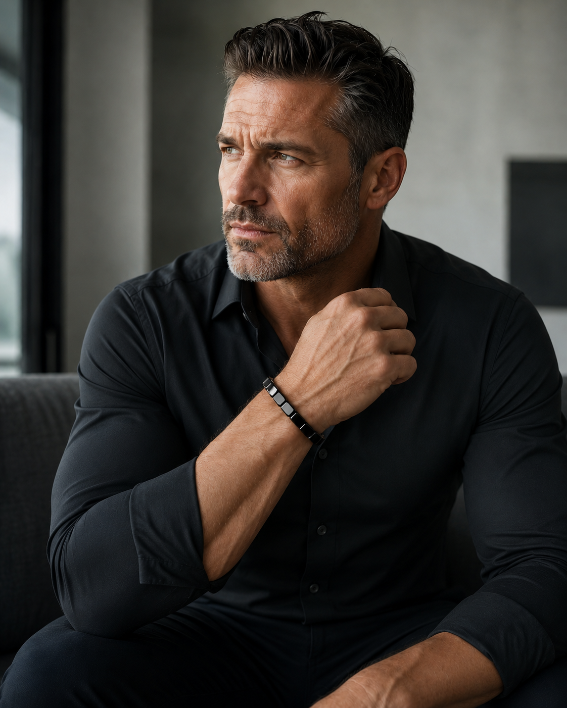 Hematite Stone Bracelet